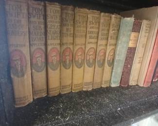 Vintage Tom Swift books