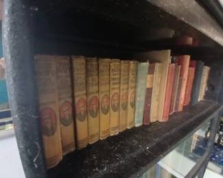 VIntage books including Tom Swift