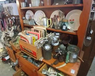 Primitive kitchen utencils