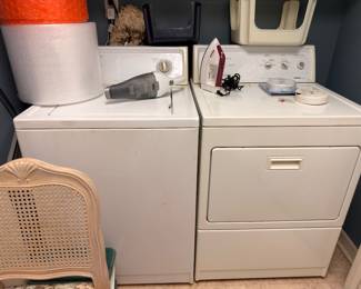Kenmore washer and electric dryer set
