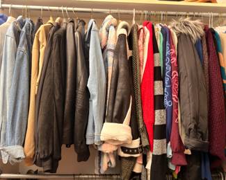 Leather jackets, coats and winter outerwear