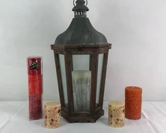 Pottery Barrn Lantern