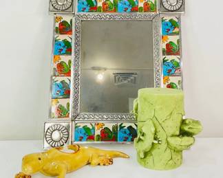 Talavera Tile Mirror & More