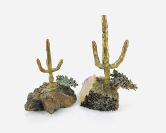 Southwestern Cactus Sculptures