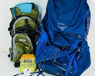 Osprey & Camelbak Packs