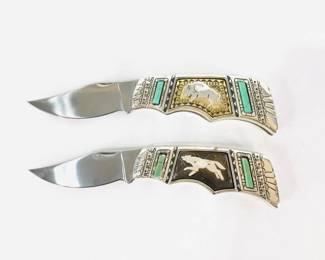 Native American Inspired Pocket Knives
