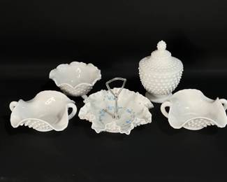 Fenton Milk Glass