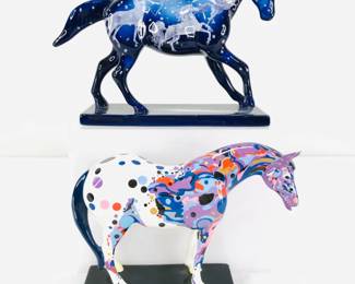The Trail of Porcelain Painted Ponies