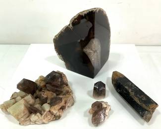 Smoky Quartz & Brazilian Agate