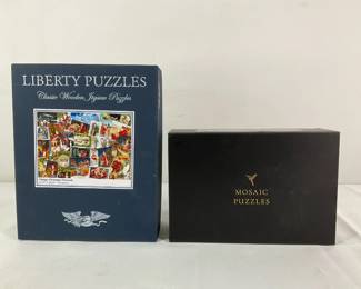 Liberty & Mosaic Christmas Puzzles
