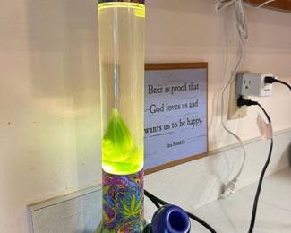 Ahem. It’s a lava lamp!! 🤣
