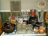 Vintage Tins & Kitchen Items...