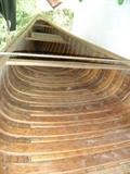Inside of Antique Canoe...