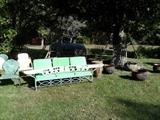 Antique Metal Porch Furniture & Chairs,Antique Cast Iron Pots & Caldroons...