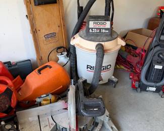 Vacuums, Wet/Dry and indoor carpet vacuums and carpet cleaners.