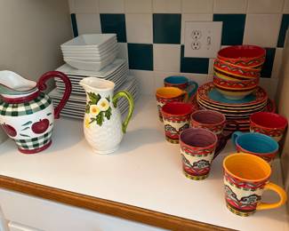 Dinnerware, pitchers