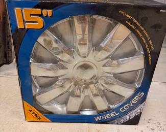 Generic Hubcaps 15" New in Box
