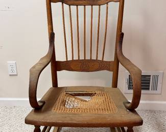 Antique Rocking Chair, needs work