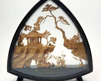 CS008 Chinese Cork Art Diorama
