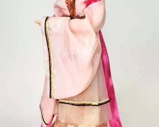 CS019 Vintage Rubber Geisha Doll