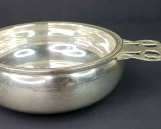 CS029 Ellmore Sterling Silver Porringer Bowl