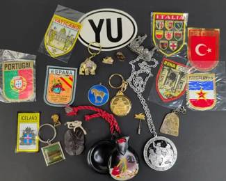 CS078 International Souvenirs, Jewelry, Stickers, and Collectibles