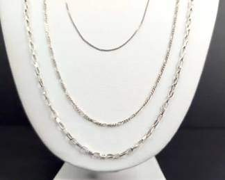 CS045 Sterling Silver Necklaces