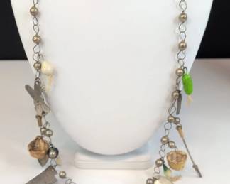 CT004 Gardening Themed Charm Necklace