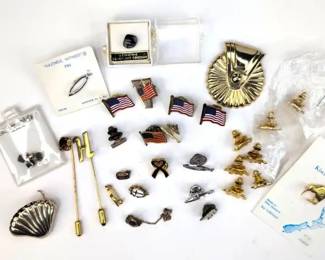 CS099 Commemorative and Souvenir Pins, Scarf Clip