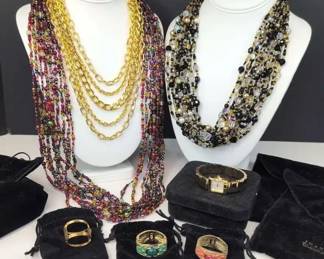 CT009 Joan Rivers Jewelry, Watch Scarf Clips
