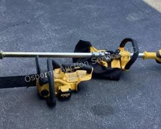 DeWalt trimmer & chainsaw