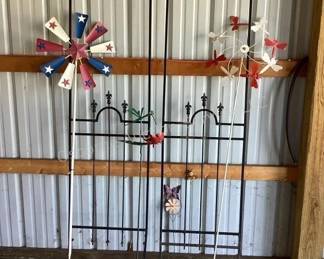 Garden decor, trellises