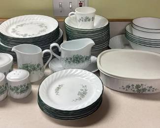 Corelle ivy dishes