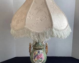 Vintage colonial style lamp