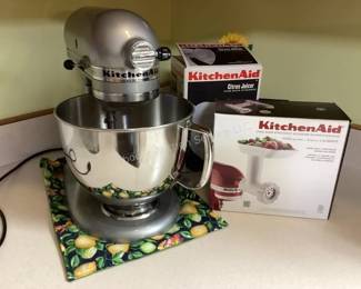 KitchenAid mixer & accessories