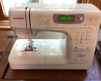 Janome Memory Craft sewing machine
