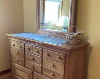 Sumter Cabinet Co. dresser with mirror