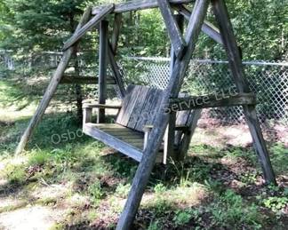 Yard swing