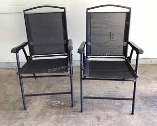 Folding chairs