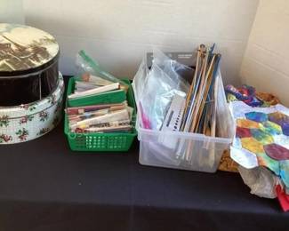 Sewing notions, buttons, knitting needles & more