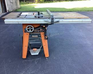 Rigid table saw