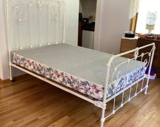 Vintage iron bed