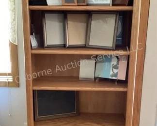 Bookshelf & frames