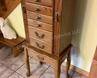 Jewelry armoire
