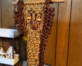 Macramé owl