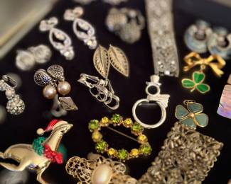 Pins, brooches