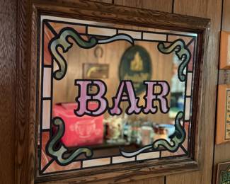 Vintage bar sign