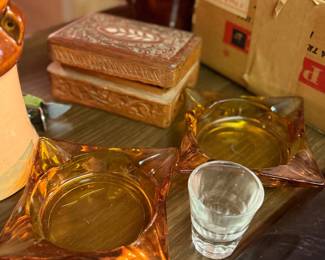 Vintage ashtrays