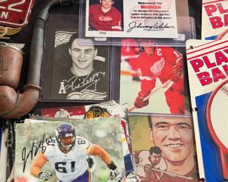 Sports collectibles