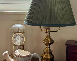 Lamp, anniversary clock